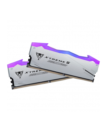 Patriot DDR5 - 32GB - 6400 - CL - 32 (2x 16 GB) dual kit, memory (black, PVXR532G64C32KM, Viper Xtreme 5 MPower RGB, INTEL XMP)