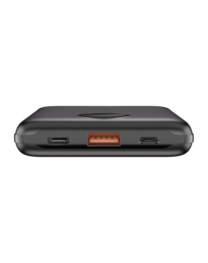 goobay Power Bank Compact 10,000 mAh (black, 10 Ah, 1x USB-A, 1x USB-C, Power Delivery, Quick Charge) główny