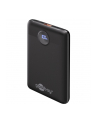 goobay Power Bank Compact 10,000 mAh (black, 10 Ah, 1x USB-A, 1x USB-C, Power Delivery, Quick Charge) - nr 8