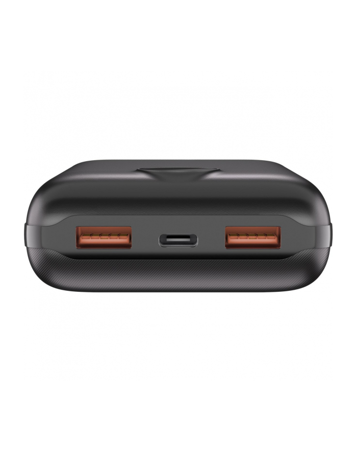 goobay Power Bank Compact 20,000 mAh (black, 20 Ah, 1x USB-A, 1x USB-C, Power Delivery, Quick Charge) główny