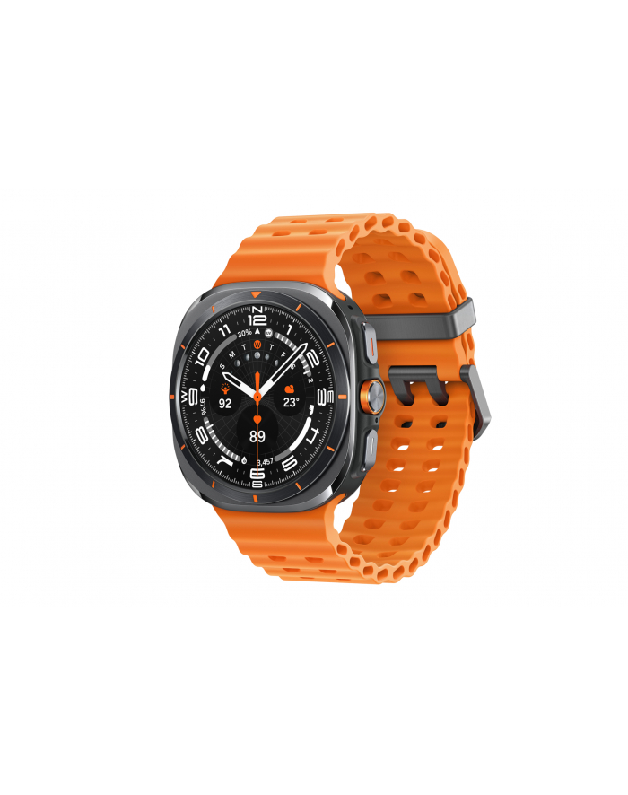 SAMSUNG Galaxy Watch Ultra, Smartwatch (titanium grey, Marine Band orange, 47 mm) główny