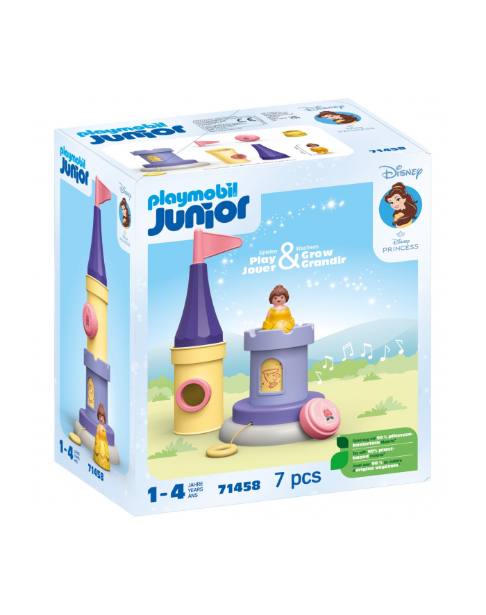 PLAYMOBIL 71458 Junior ' Disney: Belle's Play Tower with Melody, Construction Toy główny