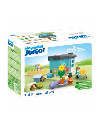 PLAYMOBIL 71690 Junior: Animal boarding house with feeder, construction toy nr 2