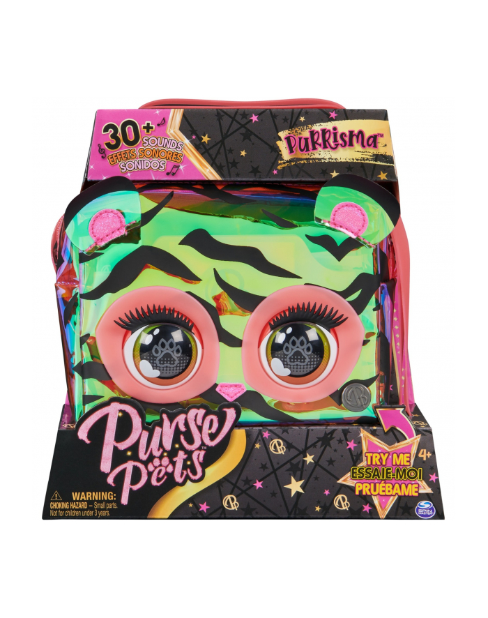 spinmaster Spin Master Purse Pets Holographic Tiger, Bag (Multi-Colour) główny