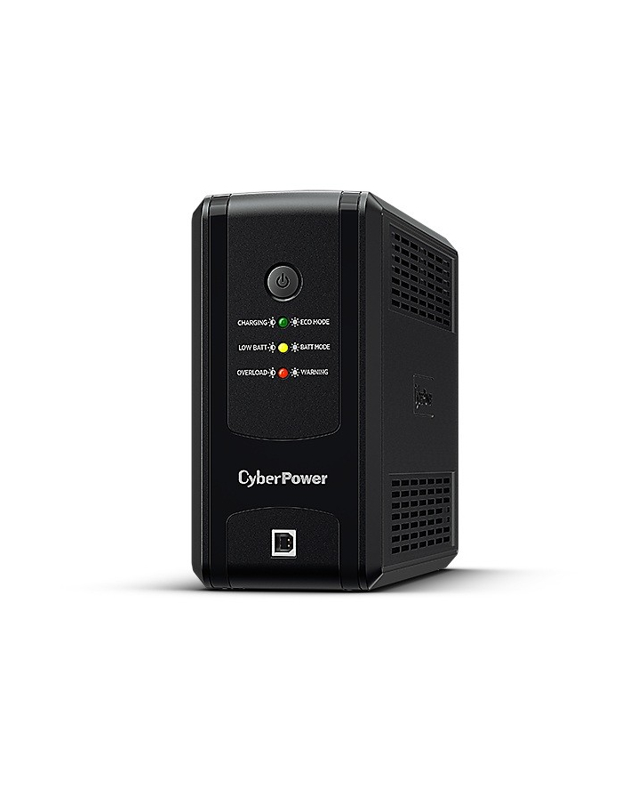 cyberpower Zasilacz awaryjny UPS UT850EG 850VA/425W 4ms/AVR/3xSch/RJ11/RJ45 główny