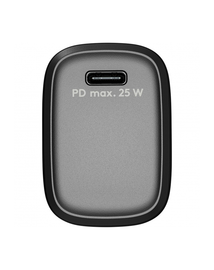 goobay USB-C PD GaN fast charger 25 watts (black, Power Delivery 3.0) główny