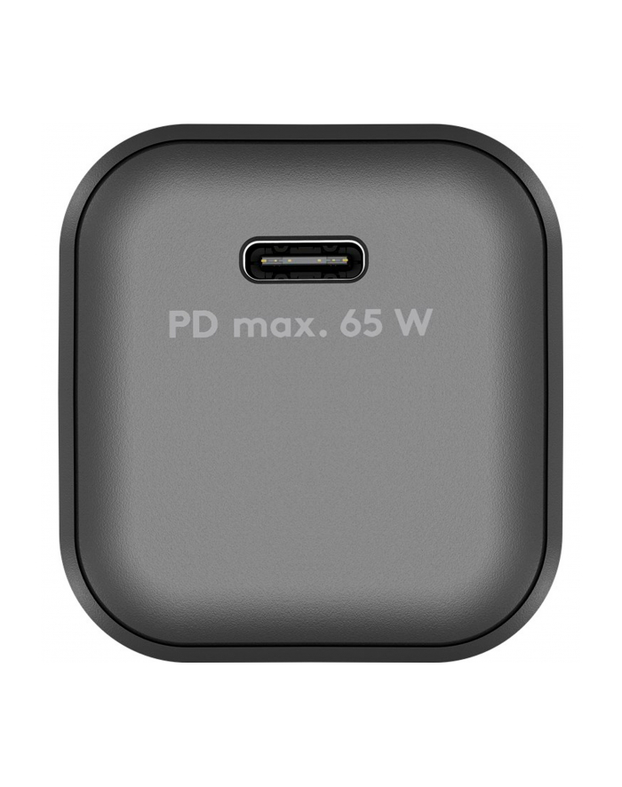 goobay USB-C fast charger Nano, PD, GaN, 65 watts (black, 1x USB-C, Power Delivery 3.0) główny