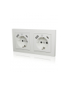 ICY BOX flush-mounted socket set IB-MPS4200W-PD, with USB PD charging function (BIAŁY, 2 pieces) - nr 12
