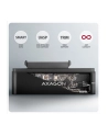 axagon ADSA-FPX Adapter USB-C 10Gbps SATA 6G 2.5'/3.5' SSD/HDD FASTPORT X, w tym zasilacz, 60cm USB-C/USB-A kabel - nr 10