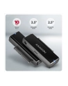 axagon ADSA-FPX Adapter USB-C 10Gbps SATA 6G 2.5'/3.5' SSD/HDD FASTPORT X, w tym zasilacz, 60cm USB-C/USB-A kabel - nr 41