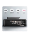 axagon ADSA-FPX Adapter USB-C 10Gbps SATA 6G 2.5'/3.5' SSD/HDD FASTPORT X, w tym zasilacz, 60cm USB-C/USB-A kabel - nr 43