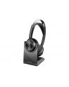 poly Zestaw słuchawkowy Voyager Focus 2  certyfikatem Microsoft Teams USB-C-C z podstawką ładującą, przejściówka USB-C/A 9T9J6AA - nr 16