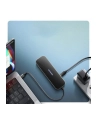 axagon HMC-6GLN Wieloportowy hub USB 6in1, 5Gbps, 2xUSB-A, 1x USB-C, GLAN, HDMI 4K/60Hz, PD 100W, 20cm USB-C kabel - nr 24