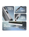 axagon HMC-H3A Wieloportowy hub USB 4in1, 5Gbps, 3x USB-A (2x USB2.0, 1x USB3.0) + HDMI 4K/30Hz, metal, 15cm USB-C kabel - nr 33