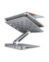 axagon HMC-STND Stojak z wieloportowy hub Aluminiowy 7in1, 5Gbps, do 10'-16' '' laptopów, nastawny, 3x USB-A, HDMI 4K/60Hz, GLAN, PD 100W, 60cm USB-C kabel - nr 21