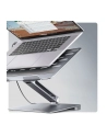 axagon HMC-STND Stojak z wieloportowy hub Aluminiowy 7in1, 5Gbps, do 10'-16' '' laptopów, nastawny, 3x USB-A, HDMI 4K/60Hz, GLAN, PD 100W, 60cm USB-C kabel - nr 40
