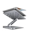 axagon HMC-STND Stojak z wieloportowy hub Aluminiowy 7in1, 5Gbps, do 10'-16' '' laptopów, nastawny, 3x USB-A, HDMI 4K/60Hz, GLAN, PD 100W, 60cm USB-C kabel - nr 68
