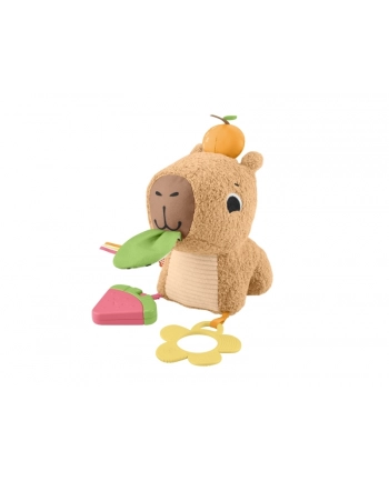 Fisher-Price Kapibara sensoryczna przytulanka HYR54 MATTEL