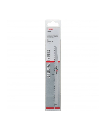 bosch powertools Bosch sabre saw blade S 1542 K Top for Wood, 25 pieces (length 240 mm)