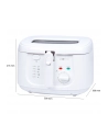 Clatronic deep fryer FR 3771 (BIAŁY, 1,800 watts, oil container 2.5 liters) - nr 9