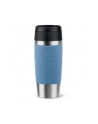 Emsa TRAVEL MUG Classic Thermo Mug (blue/stainless steel, 0.36 liters) - nr 19