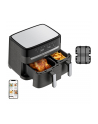 Tefal double hot air fryer Dual Easy Fry ' Grill (black, 2,700 watts, 2 baskets 5.2 liters + 3.1 liters) - nr 15