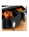 Tefal double hot air fryer Dual Easy Fry ' Grill (black, 2,700 watts, 2 baskets 5.2 liters + 3.1 liters) - nr 18