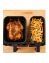 Tefal double hot air fryer Dual Easy Fry ' Grill (black, 2,700 watts, 2 baskets 5.2 liters + 3.1 liters) - nr 25