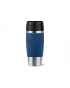 Emsa TRAVEL MUG Classic Thermo Mug (dark blue/stainless steel, 0.36 liters) - nr 11