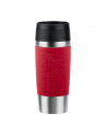 Emsa TRAVEL MUG Classic Thermo Mug (dark red/stainless steel, 0.36 liters) - nr 1