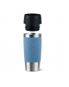 Emsa TRAVEL MUG Classic Thermo Mug (blue/stainless steel, 0.36 liters) - nr 12