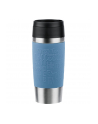 Emsa TRAVEL MUG Classic Thermo Mug (blue/stainless steel, 0.36 liters) - nr 15