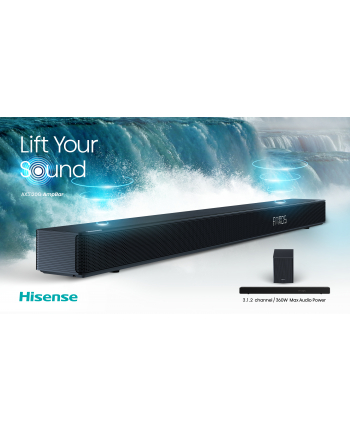 Hisense AX3120G, soundbar (black, Bluetooth 5.3, HDMI, Dolby Atmos)