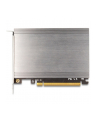 DeLOCK PCI Express x16 card to 4x internal NVMe M.2 Key, interface card (with heatsink and LED display) - nr 9