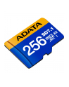 ADATA Premier Extreme microSDXC 256 GB, memory card (blue/yellow, SD Express, UHS-I U3, Class 10, V30) - nr 1