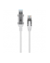 Goobay Ethernet cable USB-A 3.2 Gen1 plug > RJ-45 plug (BIAŁY, 1 meter, braided textile sheath) - nr 2
