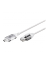 goobay Ethernet adapter cable USB-C 3.2 Gen2 > RJ-45, Slim (BIAŁY, 1 meter) - nr 1