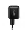 Goobay USB-C charging set, PD, 65 watts, USB-C textile cable (black, 1x USB-C PD, GaN, 1 meter cable) - nr 8