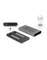 DeLOCK External USB 20 Gbps Enclosure for 2 x M.2 NVMe PCIe SSD, Drive Enclosure (Gray, Bootable, Plug ' Play) - nr 10