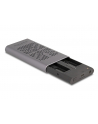 DeLOCK External USB 20 Gbps Enclosure for 2 x M.2 NVMe PCIe SSD, Drive Enclosure (Gray, Bootable, Plug ' Play) - nr 16