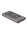 DeLOCK External USB 20 Gbps Enclosure for 2 x M.2 NVMe PCIe SSD, Drive Enclosure (Gray, Bootable, Plug ' Play) - nr 3