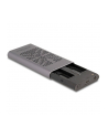 DeLOCK External USB 20 Gbps Enclosure for 2 x M.2 NVMe PCIe SSD, Drive Enclosure (Gray, Bootable, Plug ' Play) - nr 8