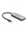 DeLOCK USB 10 Gbps USB Type-C Hub with 4 x USB Type-C, USB hub (grey) - nr 2