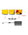 DeLOCK USB-C > 3x DisplayPort Splitter MST 4K 60Hz (black, 15cm) - nr 6