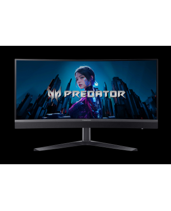 Acer Predator X34 V3 (X34V3bmiiphuzx), gaming monitor - 34 - black, UWQHD,VA, USB-C, AMD Free Sync Premium, Mini-LED, 180Hz panel