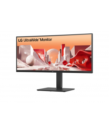 lg electronics LG 34BA85QE-B.AEU, LED monitor - 34 - black, UWQHD, IPS, curved, full HD webcam/microphone