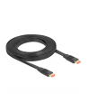 DeLOCK High Speed HDMI Ribbon Cable 48 Gps 8K 60Hz (black, 3 meters) - nr 1