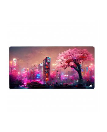 Sharkoon SKILLER SGP40 D4, gaming mouse pad (neon pink/multicolored)