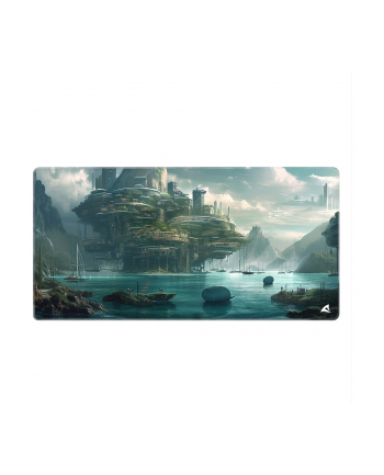 Sharkoon SKILLER SGP40 D6 Gaming Mouse Pad (Teal/Multicolor)