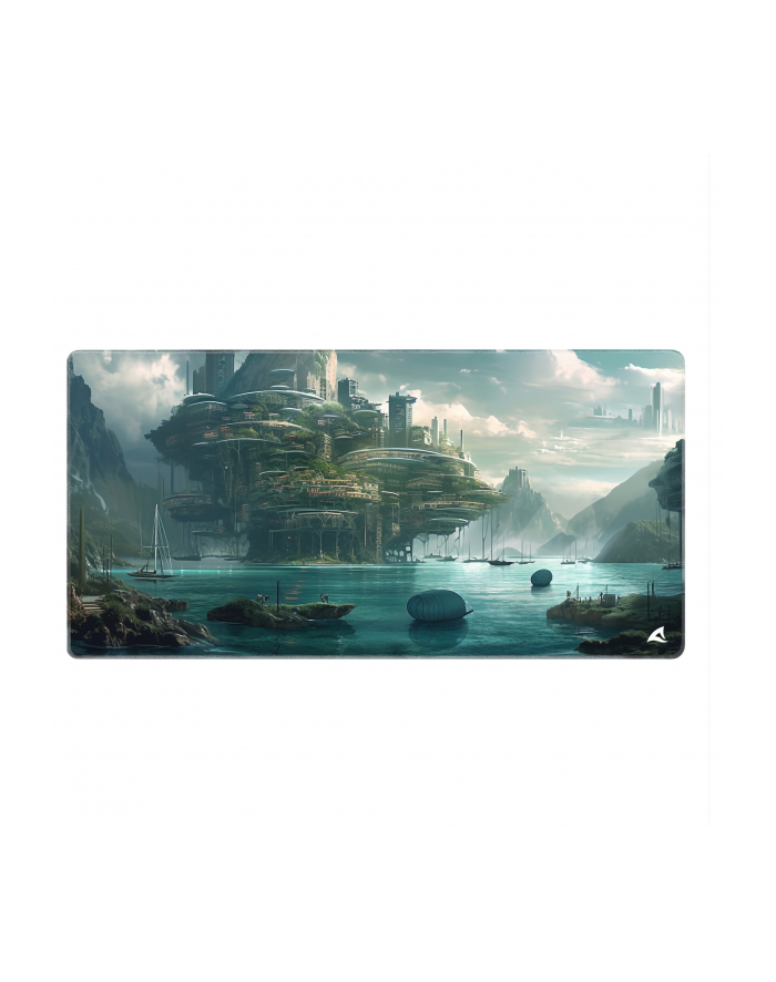 Sharkoon SKILLER SGP40 D6 Gaming Mouse Pad (Teal/Multicolor) główny